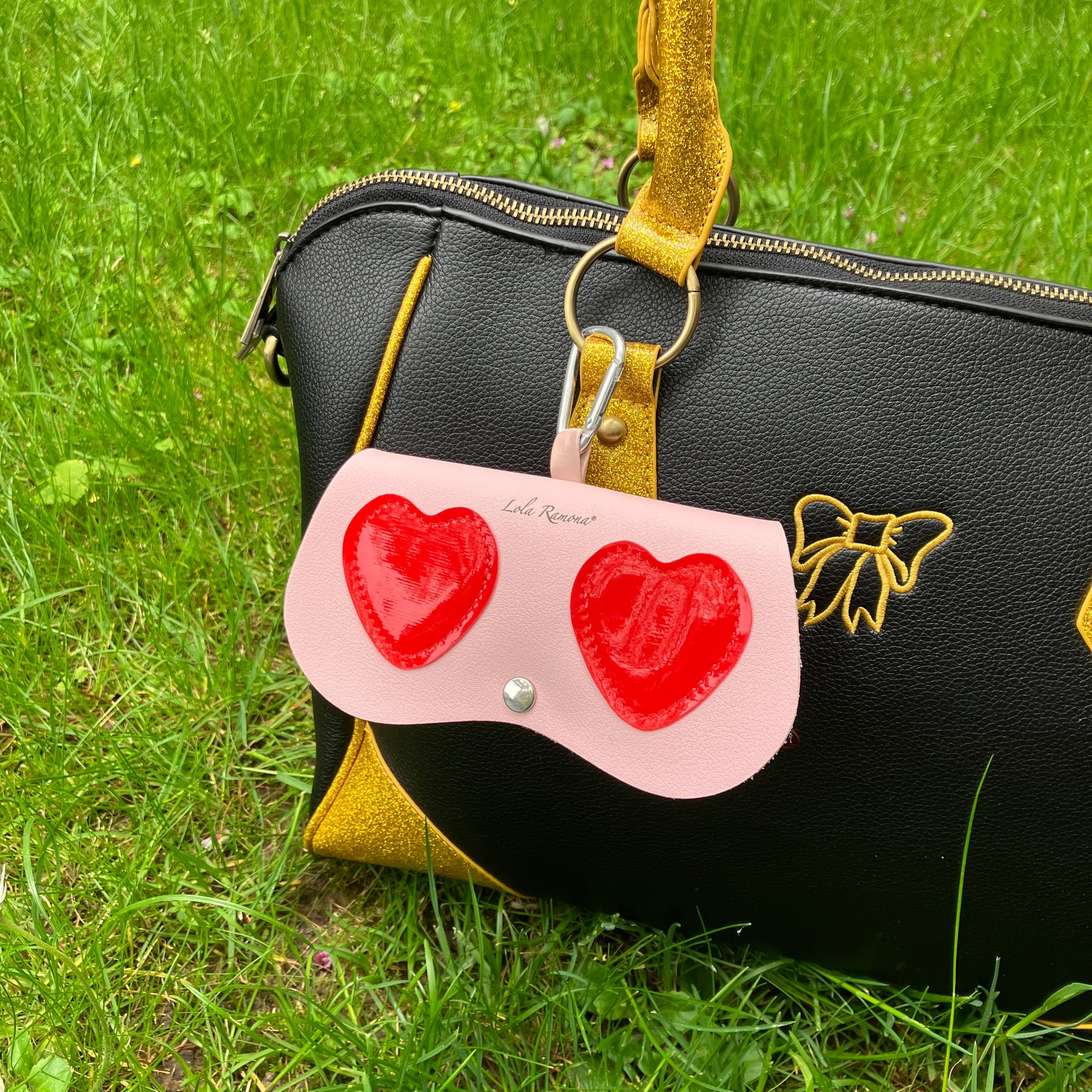 Heart eye cover