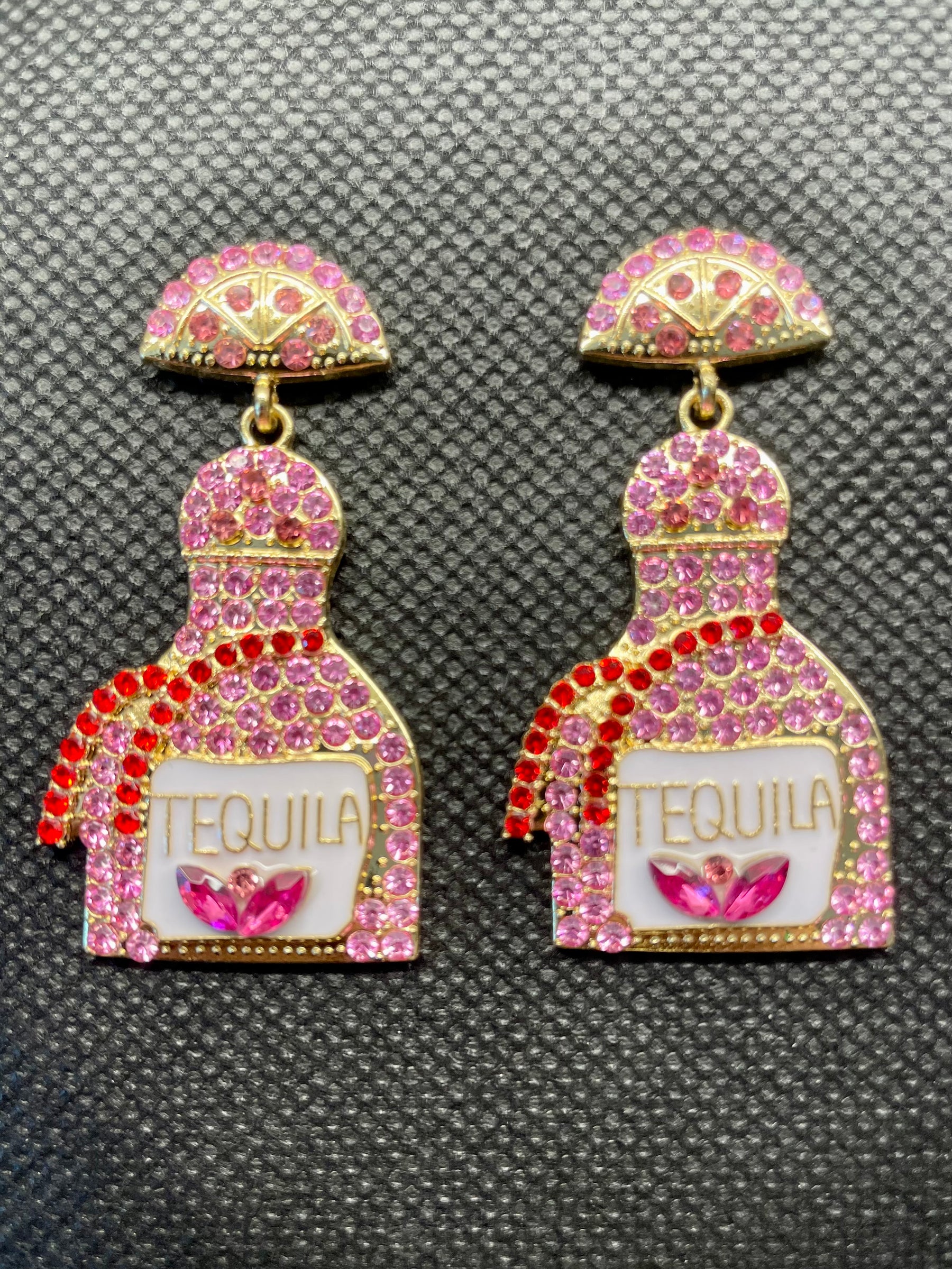 Pink Tequila Earrings