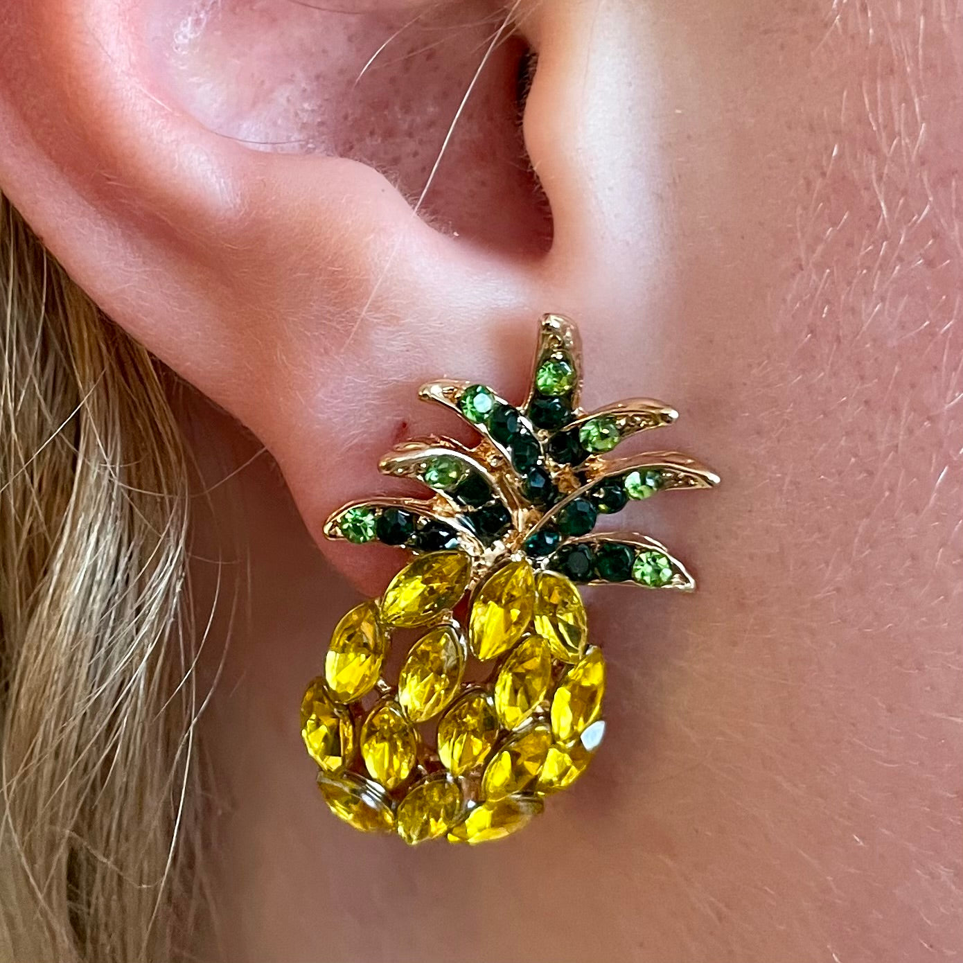 Pineapple Earrings