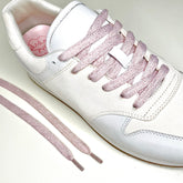 Beige Pink Glitter Laces