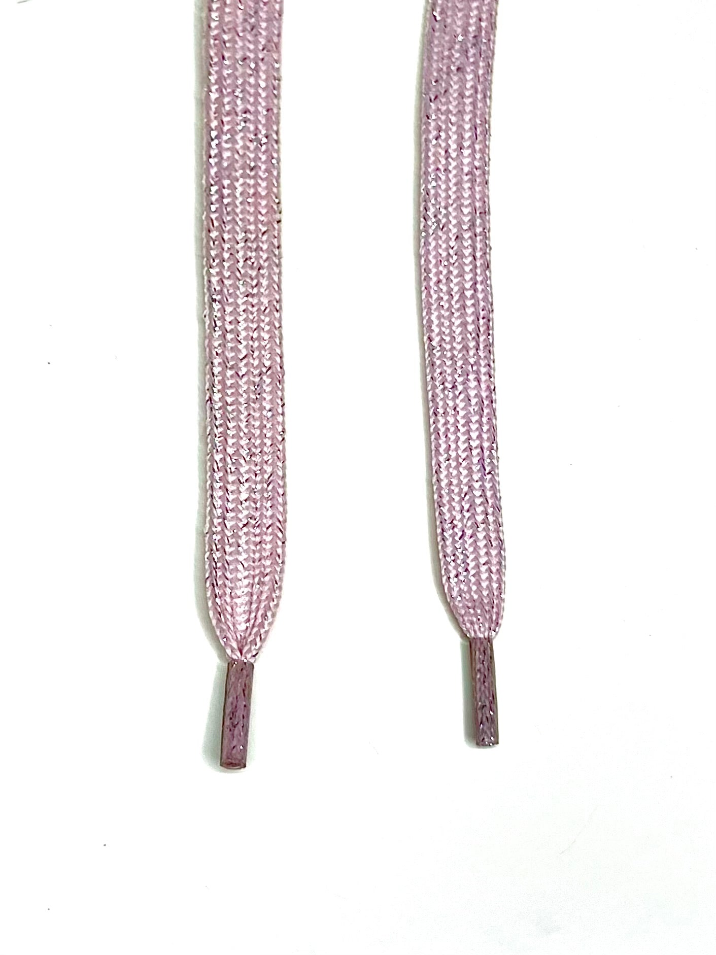 Beige Pink Glitter Laces