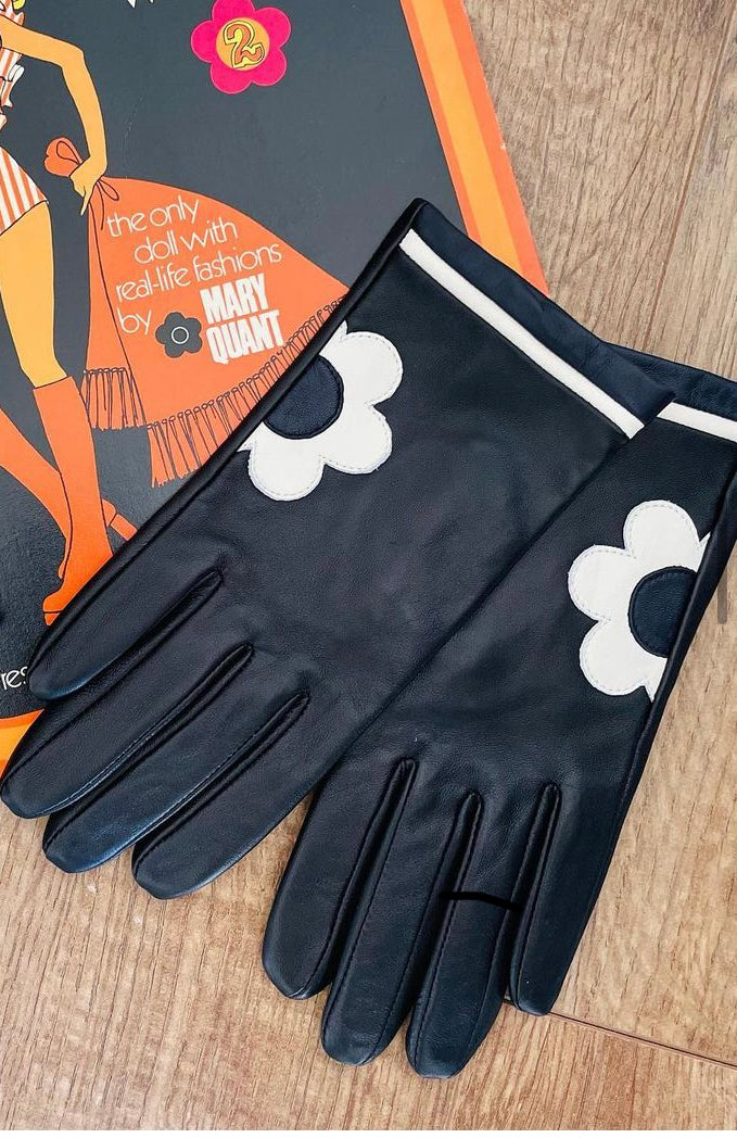 Black Daisy gloves