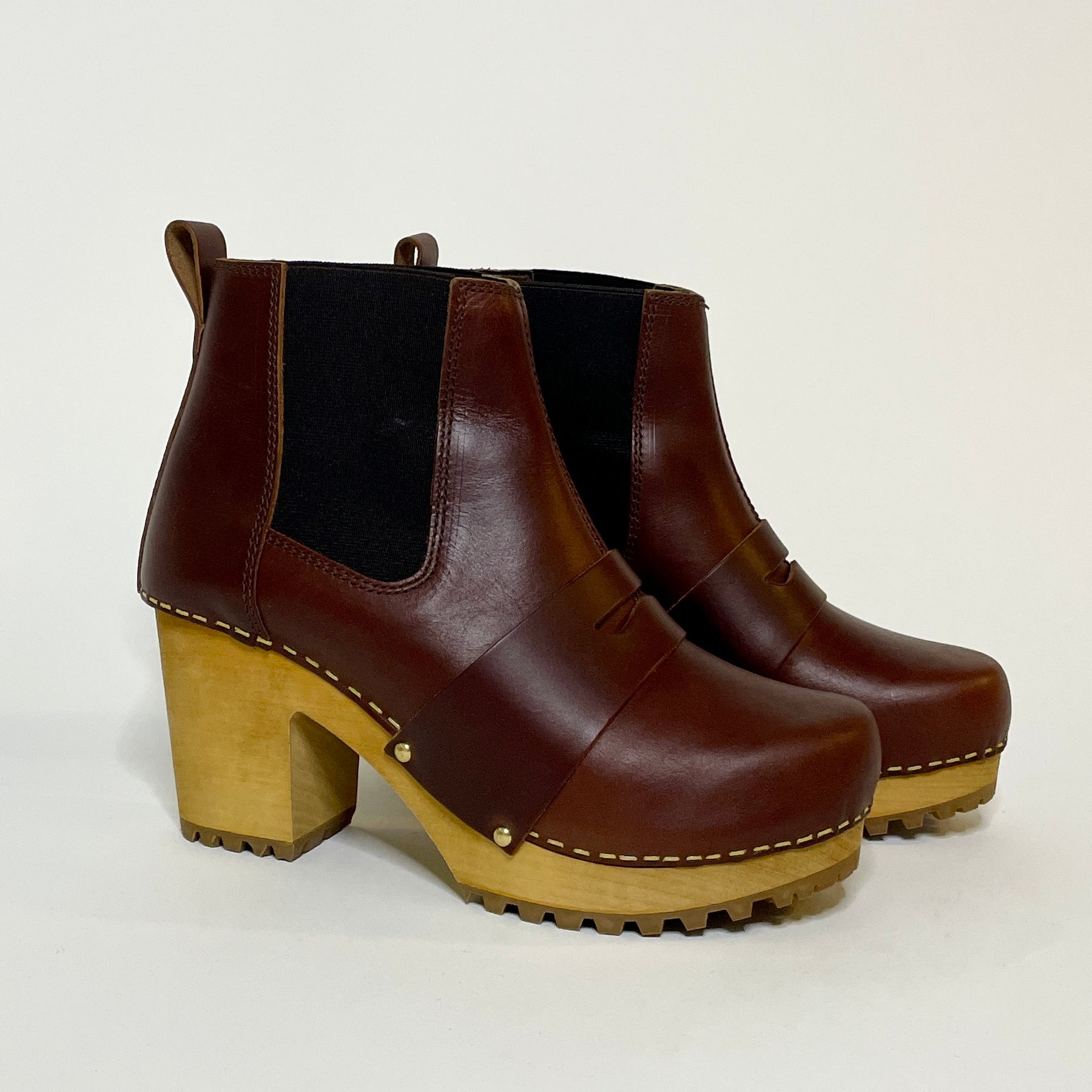 Sanita Wood-Penny Chunk Boot Brown