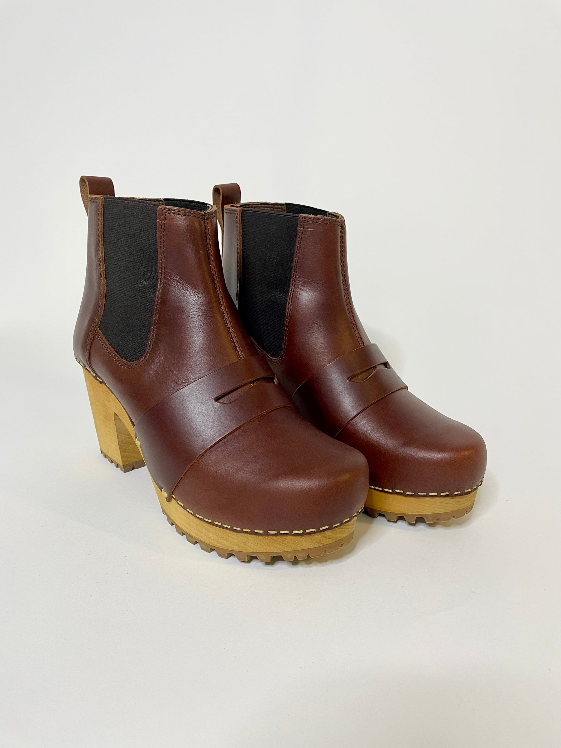 Sanita Wood-Penny Chunk Boot Brown