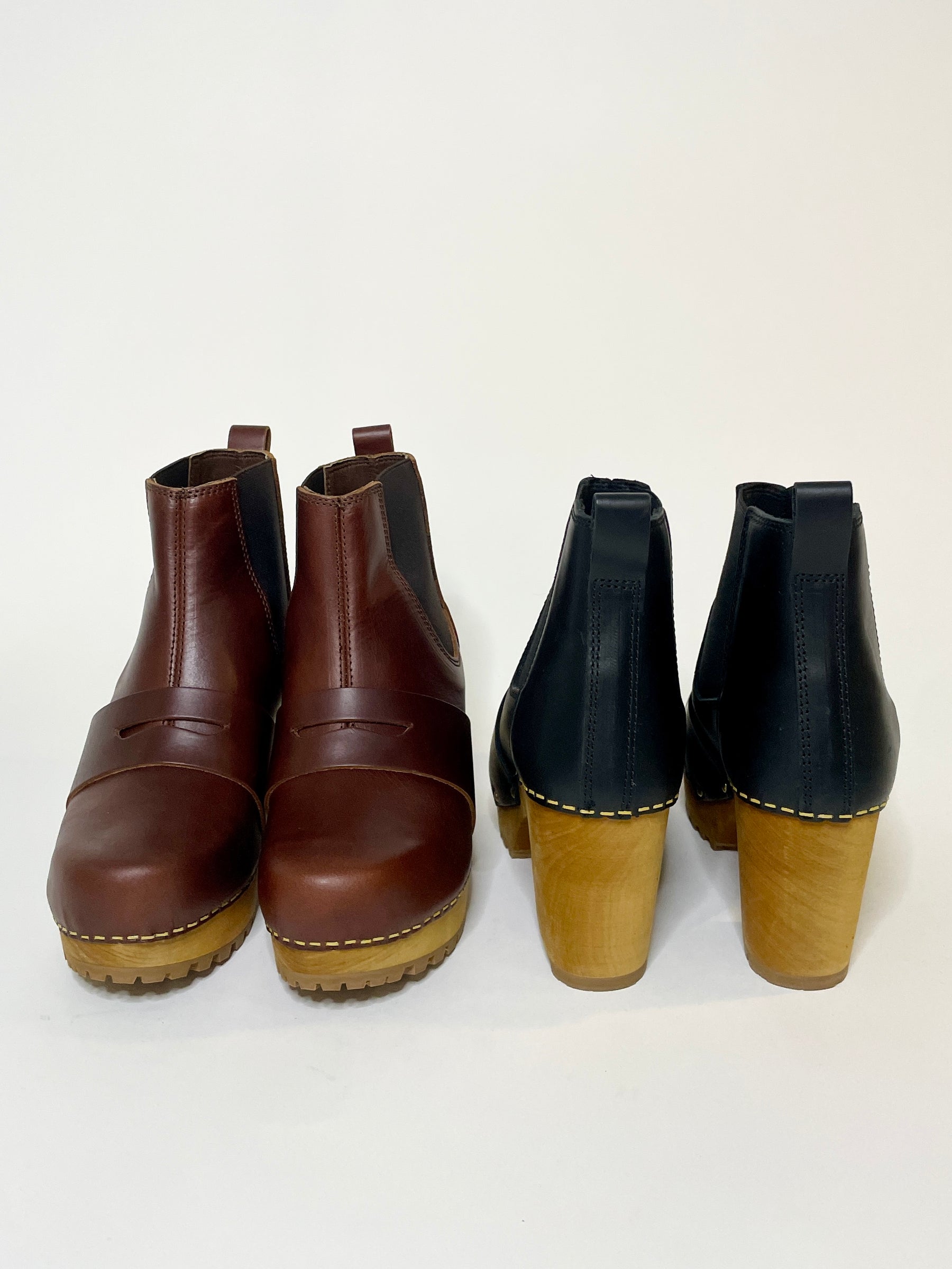 Sanita Wood-Penny Chunk Boot Black