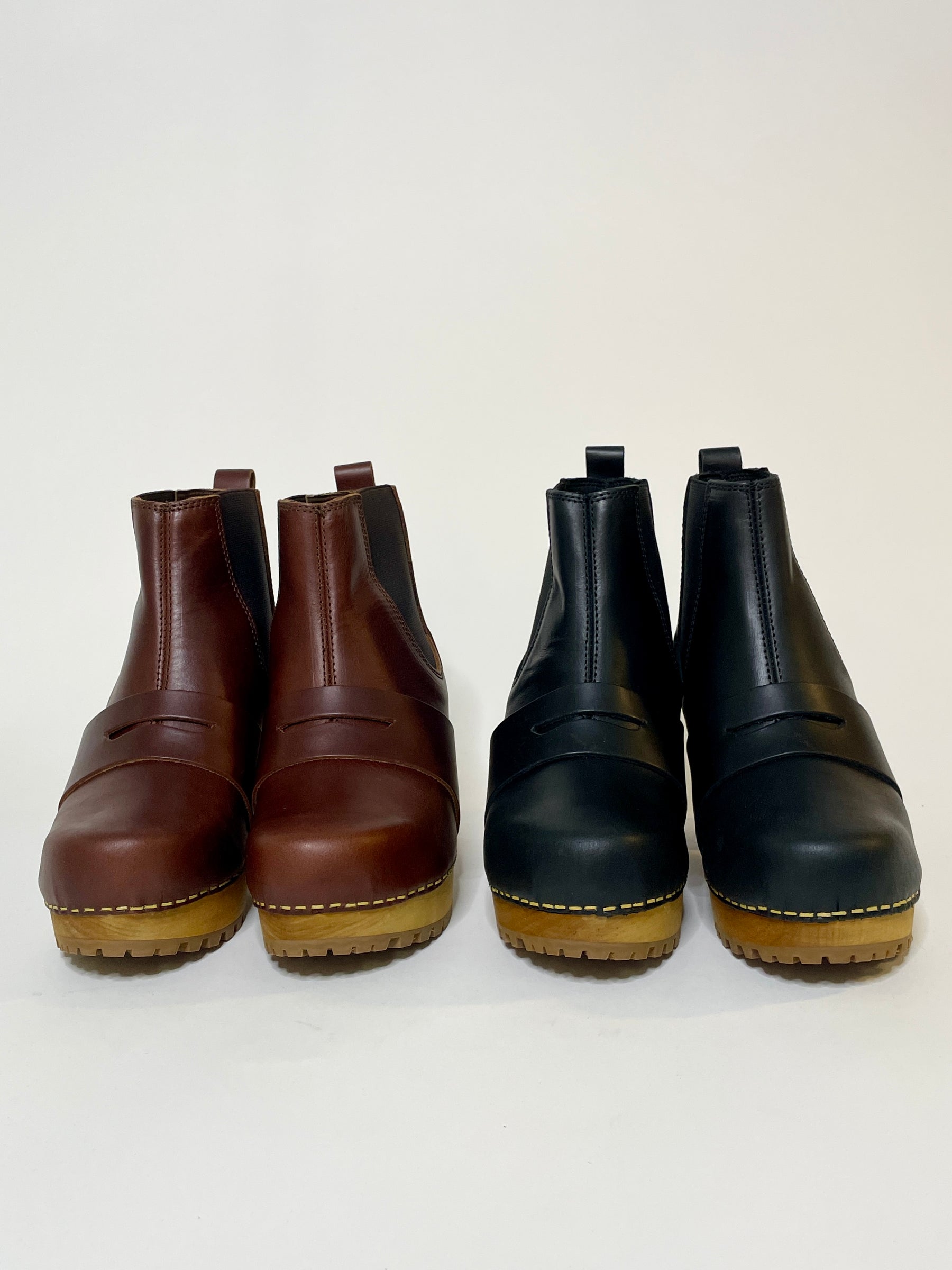 Sanita Wood-Penny Chunk Boot Black