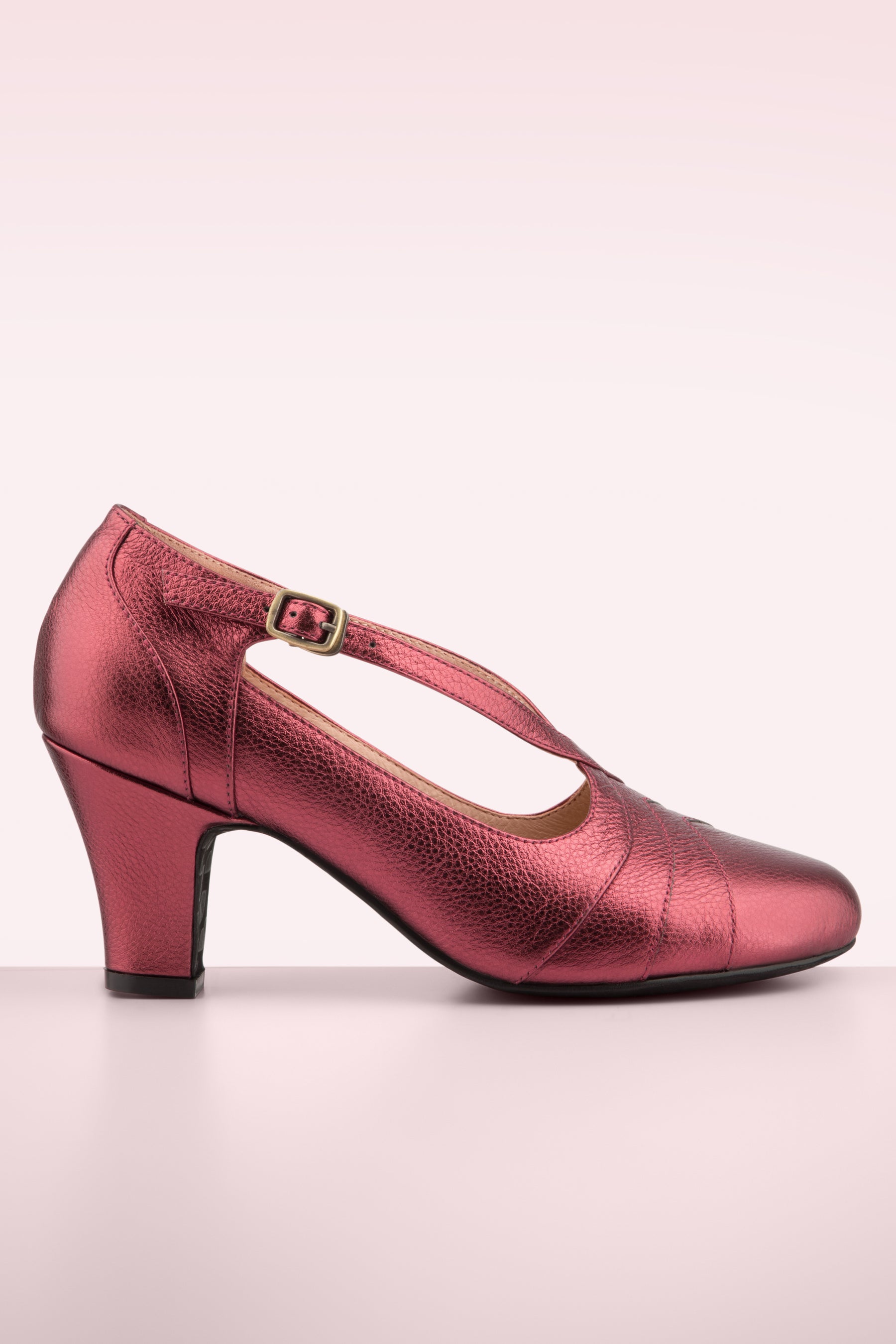 Ava Metallic Oxblood