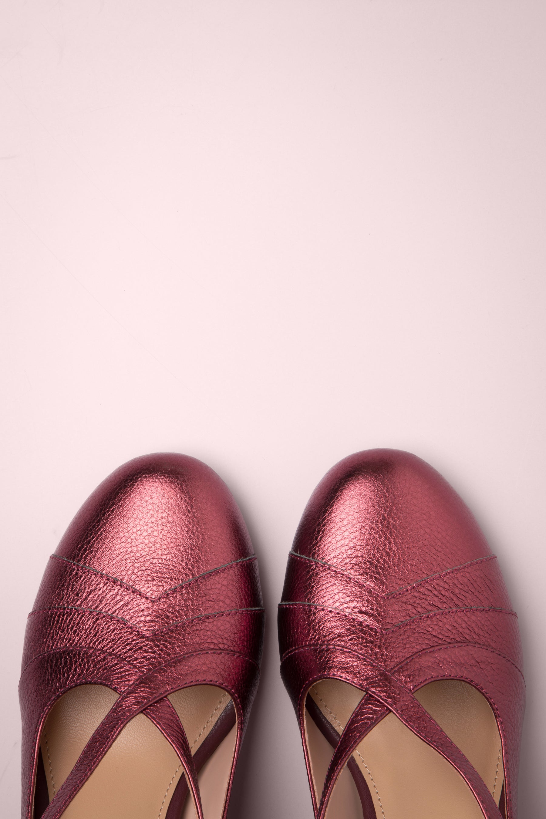Ava Metallic Oxblood