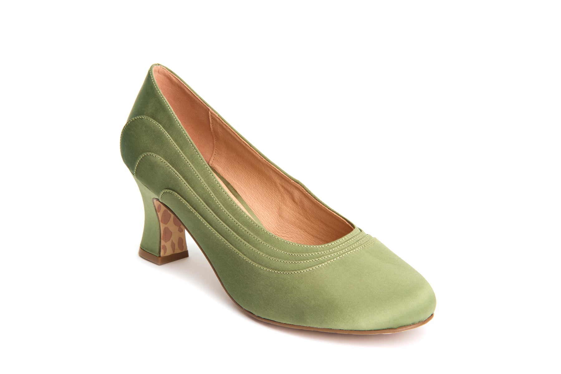 Ava Alois Green Heel