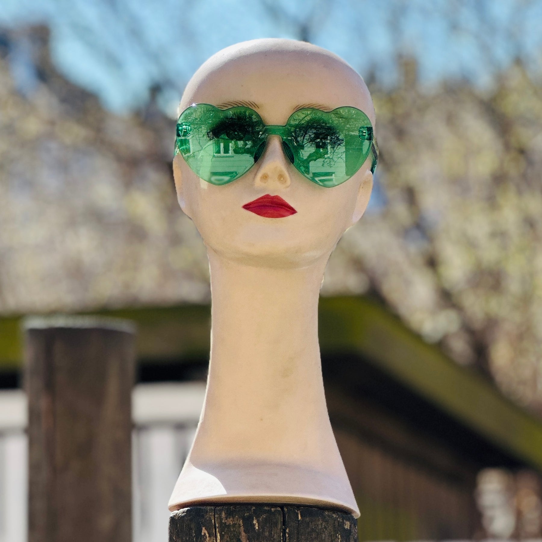 Heart Shades - Green