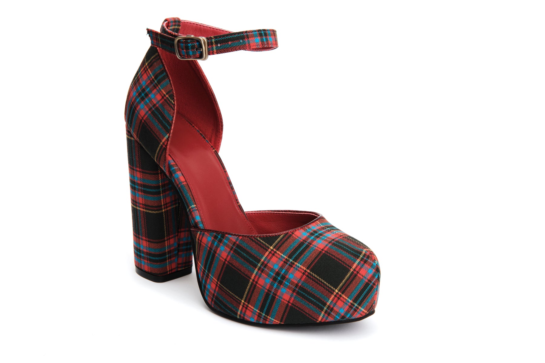 Marilyn Melba Tartan Heel