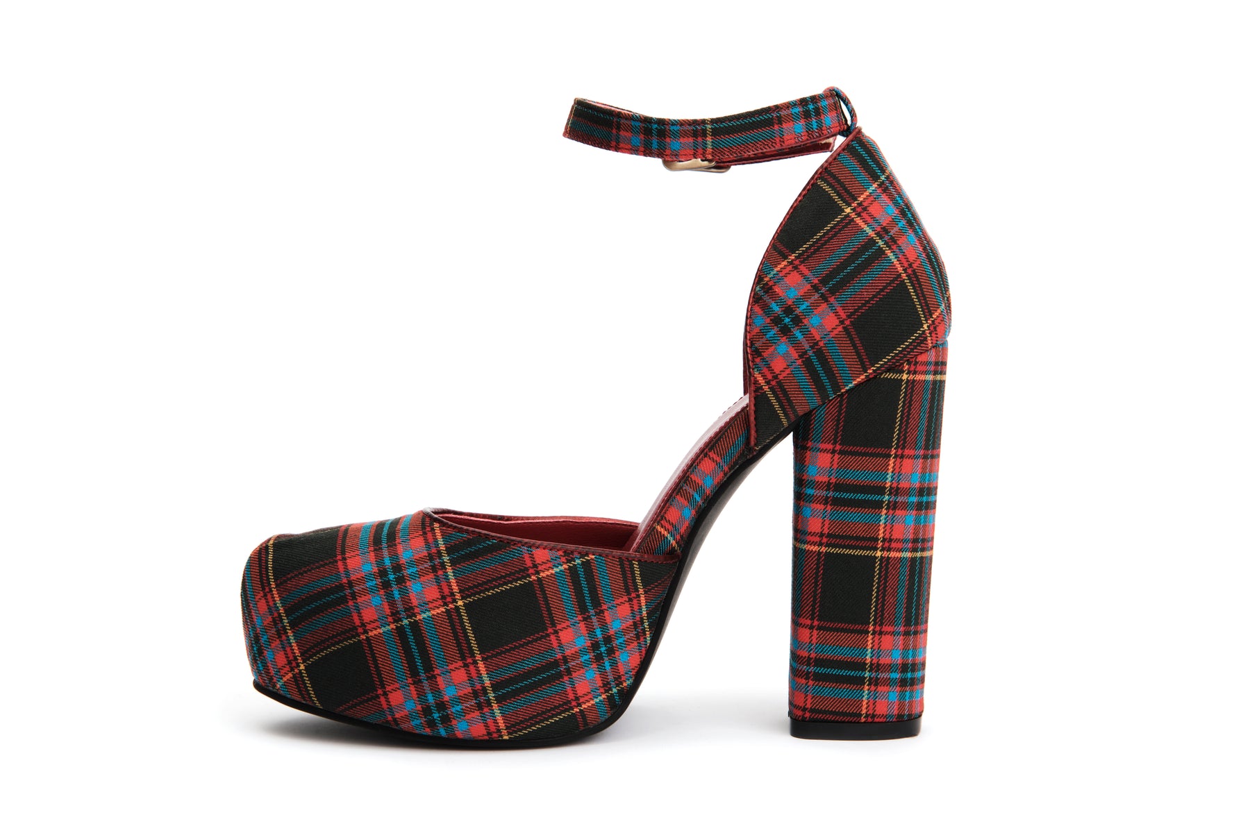Marilyn Melba Tartan Heel
