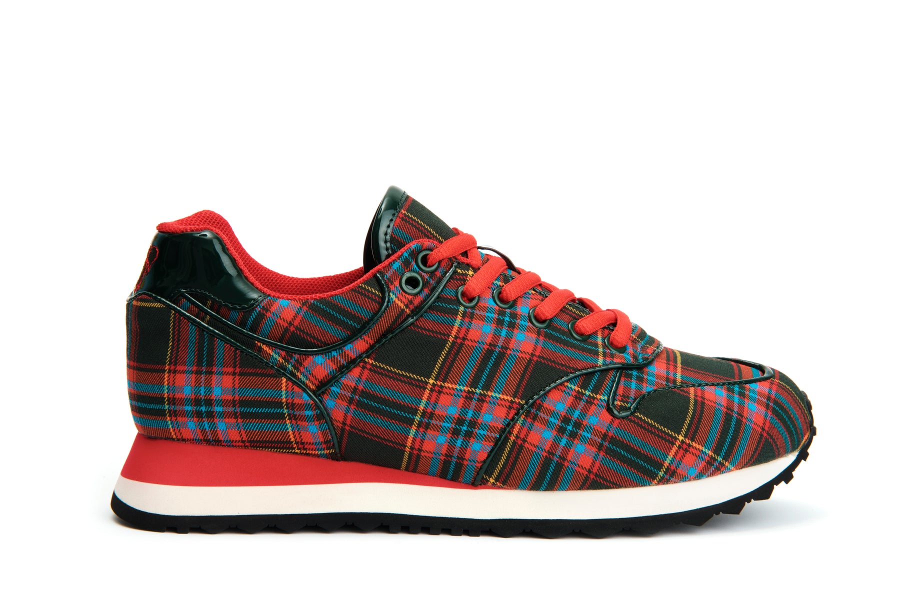 Serena Plaid Sneaker side shot