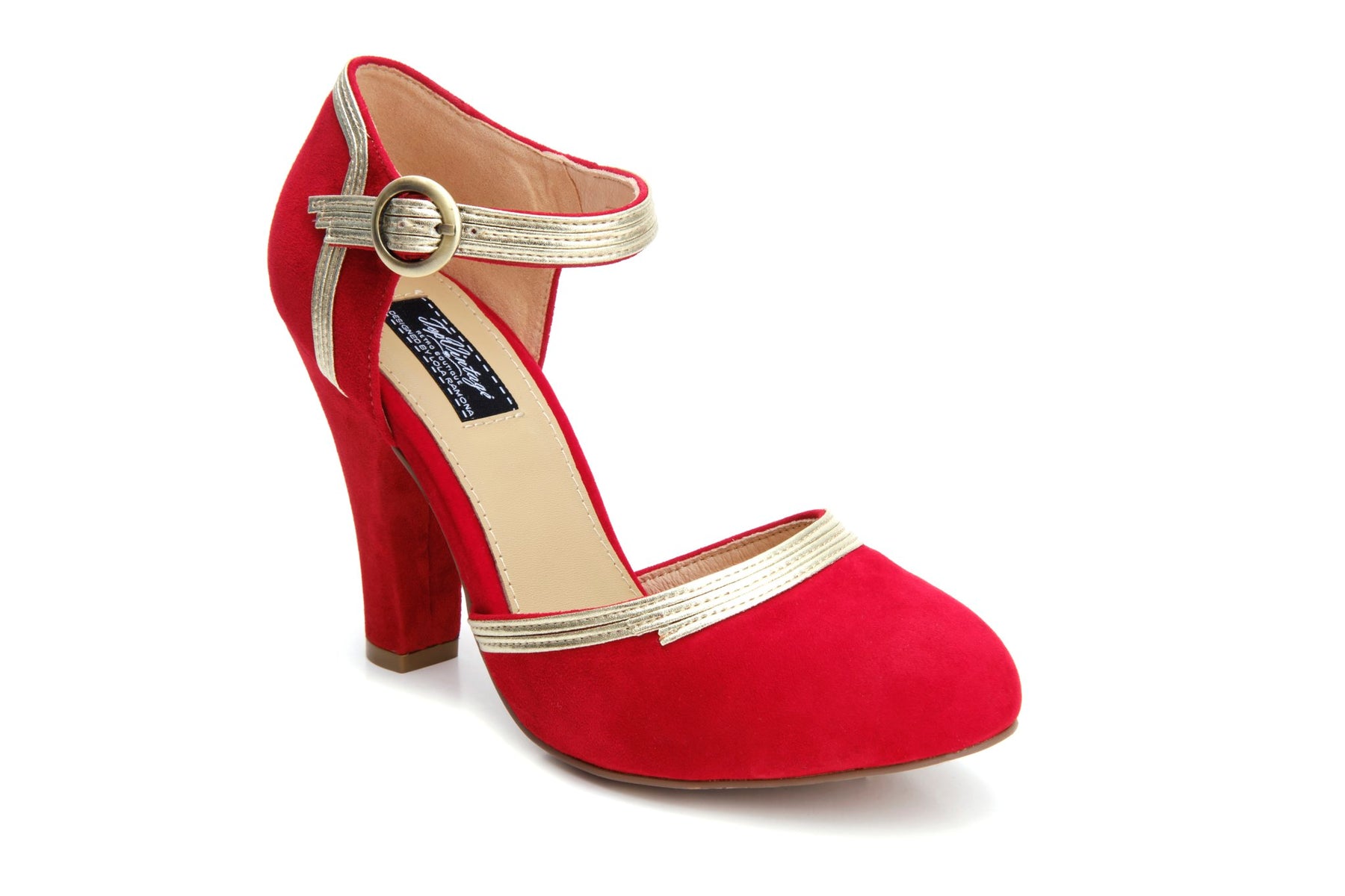 June Speakeasy - Dark Ruby/Gold