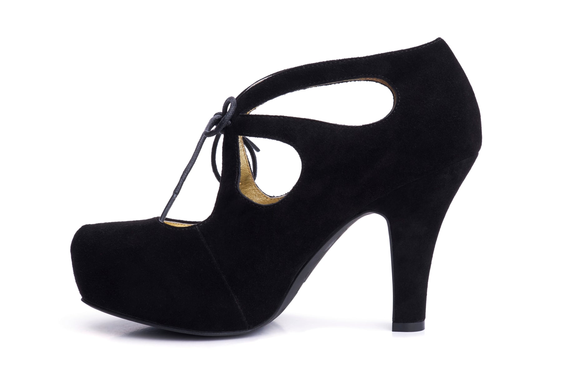 Angie Adora Black soft suede