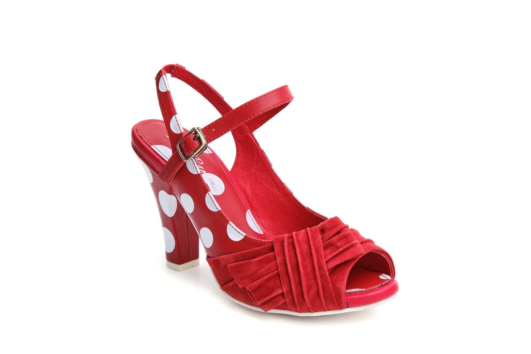 June Passion Red pump