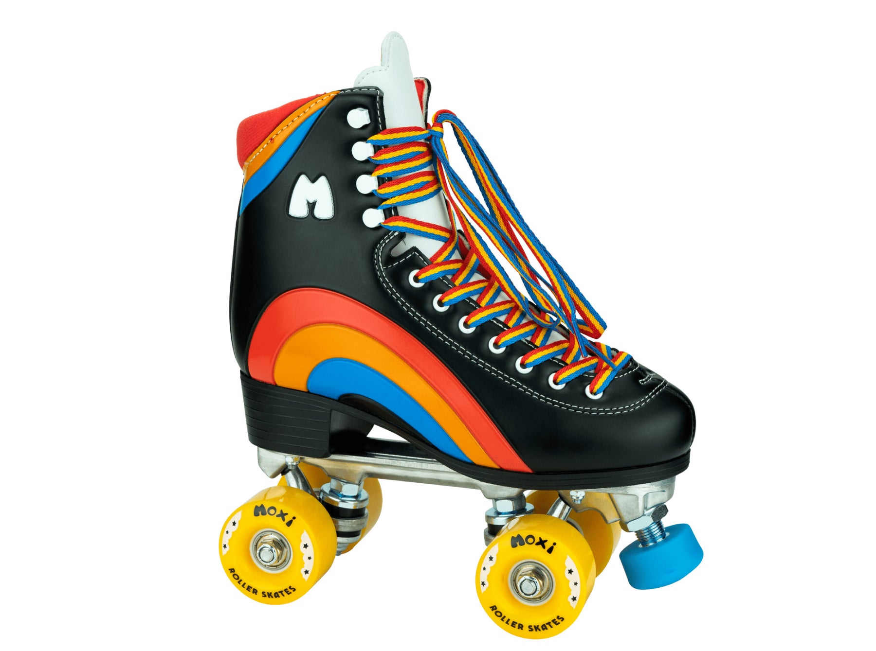 Moxi Skates - Rainbow Rider Black