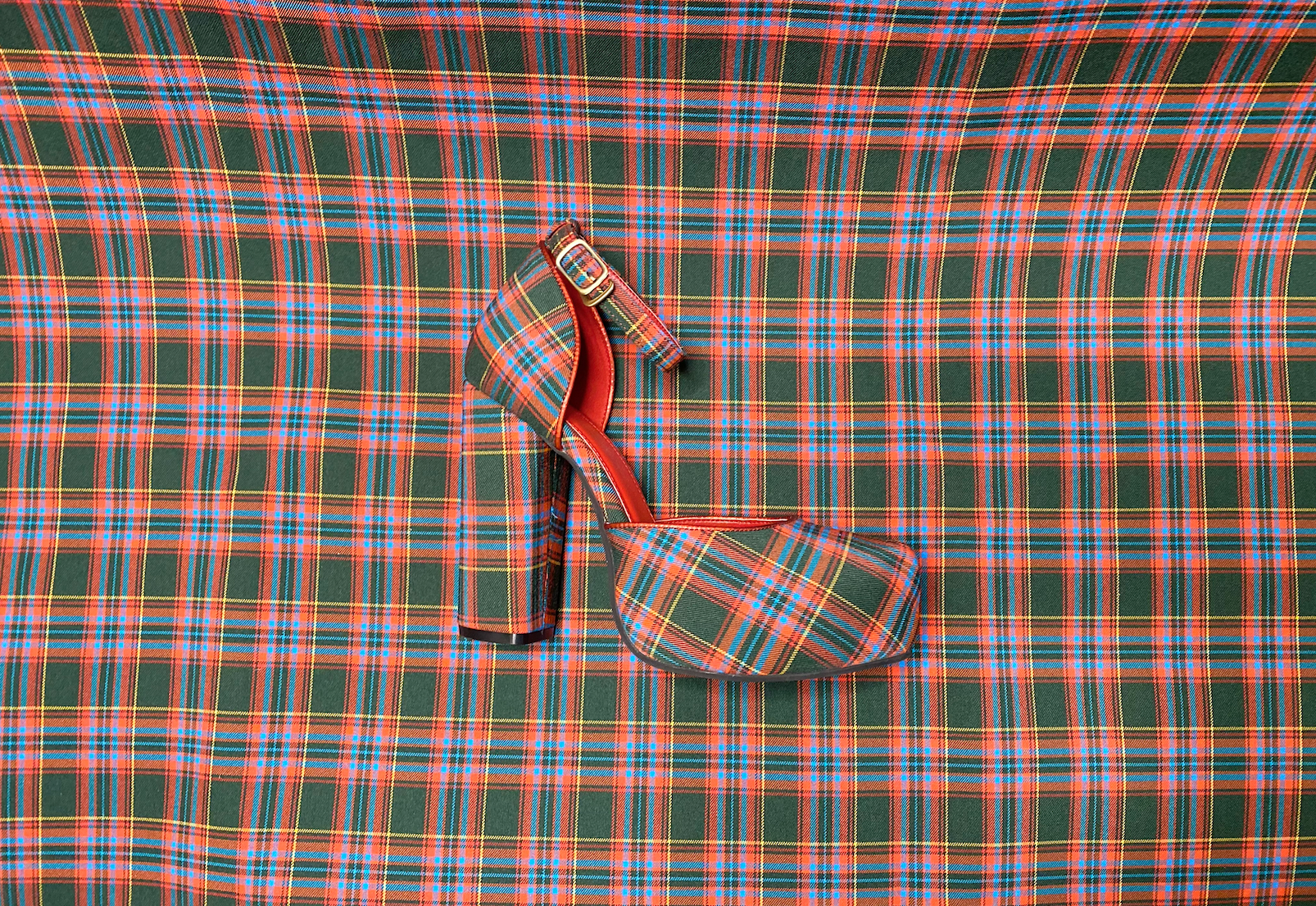  Marilyn Melba Tartan Heel