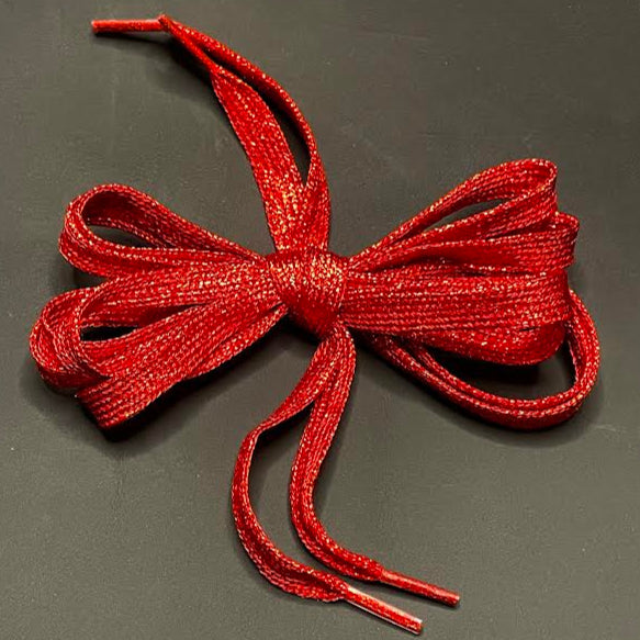 Red Glitter Laces