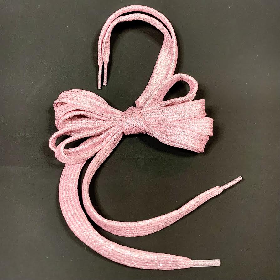 Baby Pink Glitter Laces