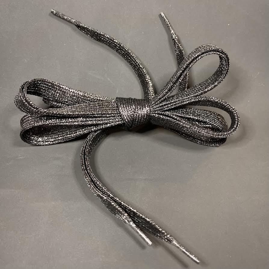Black Glitter Laces