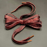 Dark Red Glitter Laces