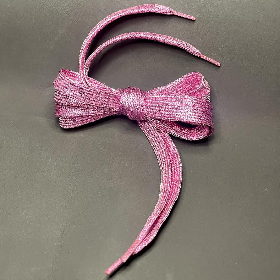 Hot Pink Glitter Laces