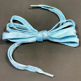Baby Blue Glitter Laces
