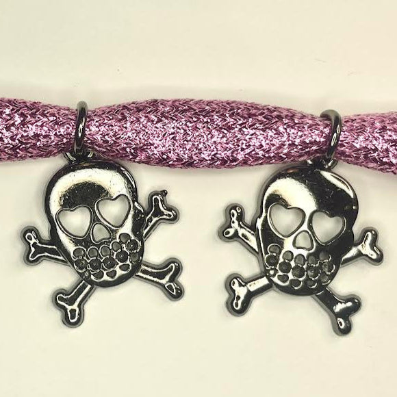 Black Skull Charm
