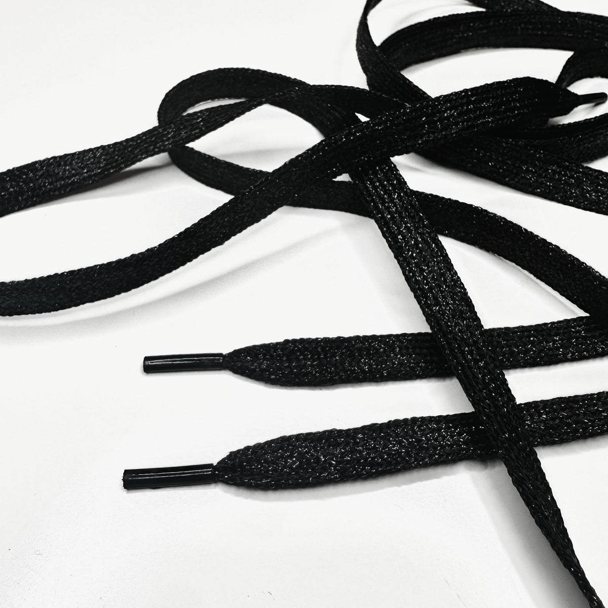 Black Laces Glitter