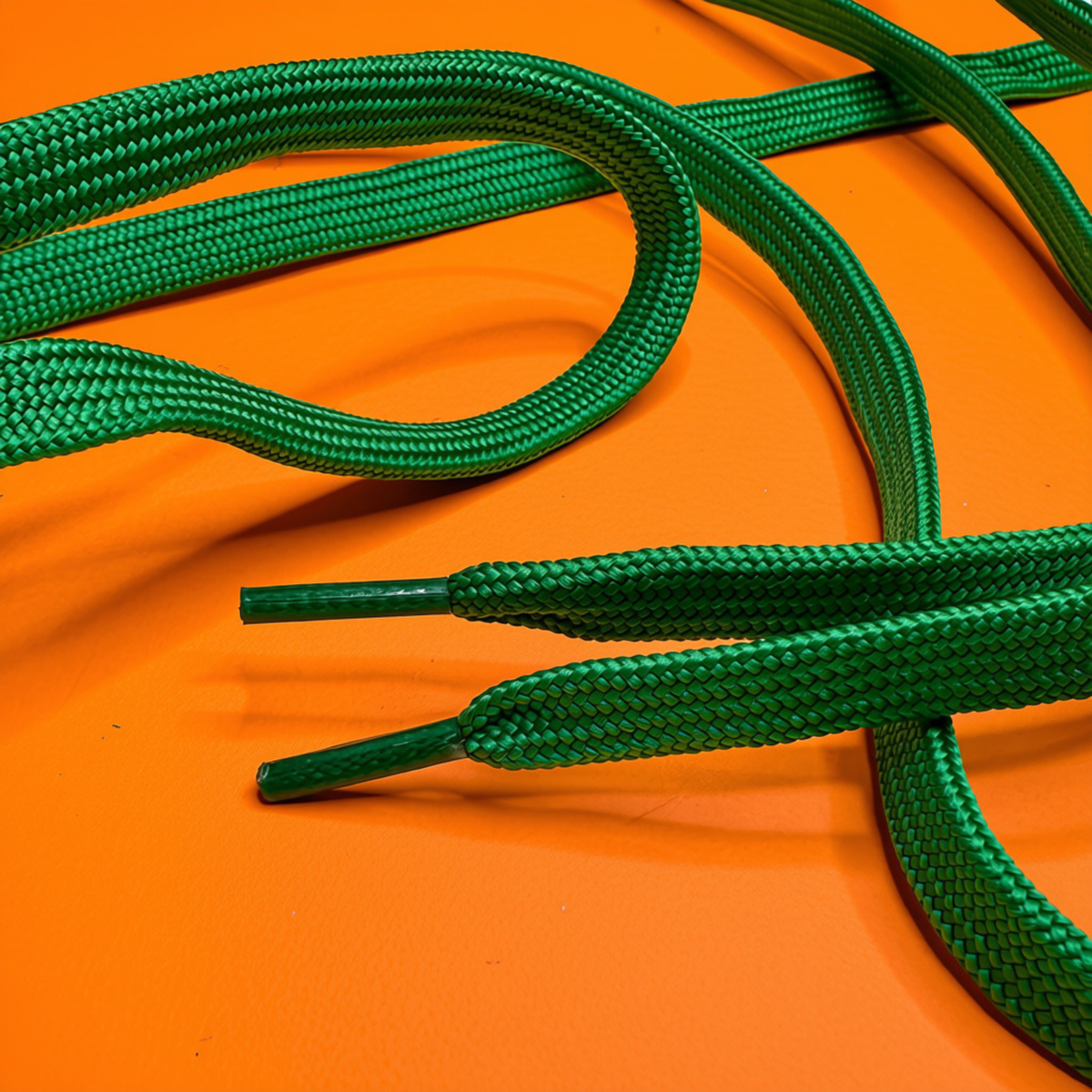 Dark Green Laces