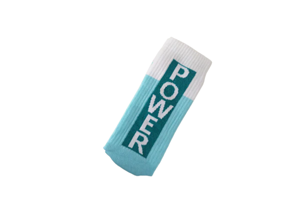 Girl Power Turquoise - Sport Socks