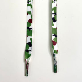 Multicolored Camouflage Laces