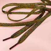 Unicorn Green Laces Glitter