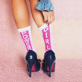 Girl Power Pink - Sport Socks