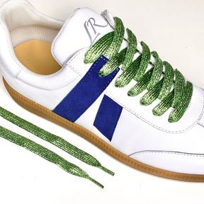 Lime Green Glitter Laces