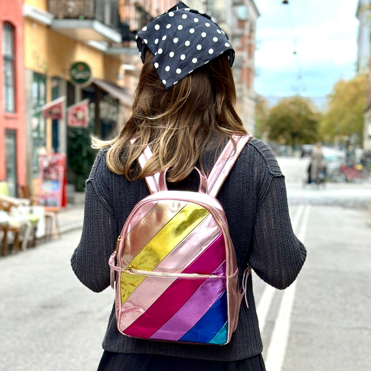 Tiny Shiny Backpack