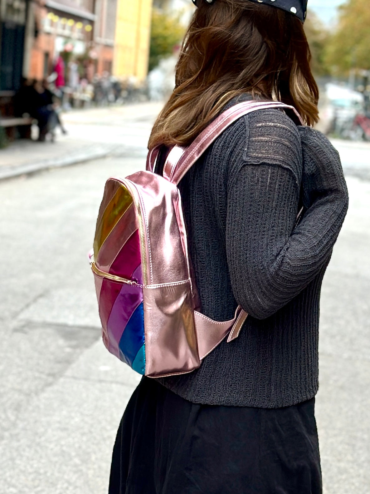Tiny Shiny Backpack