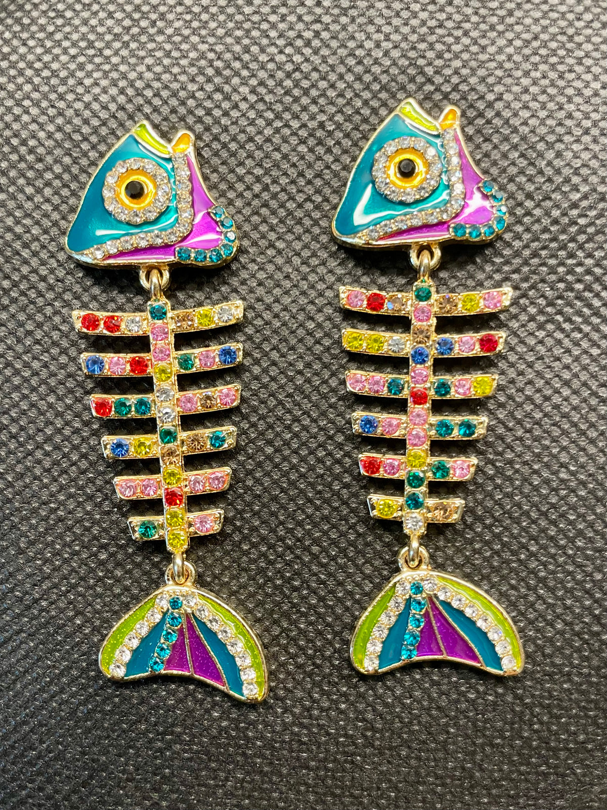 Fishbone Earrings