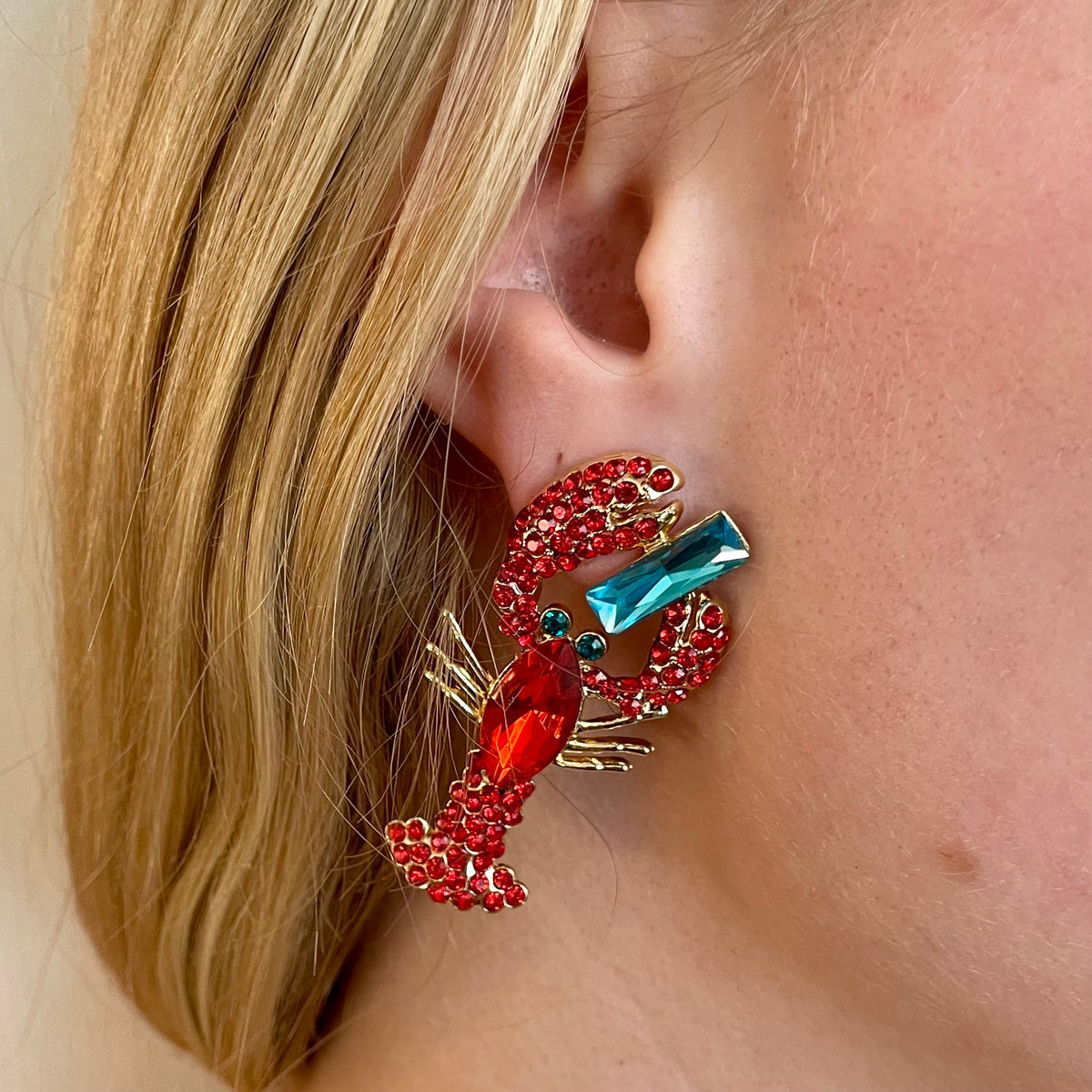 Lobster Earrings