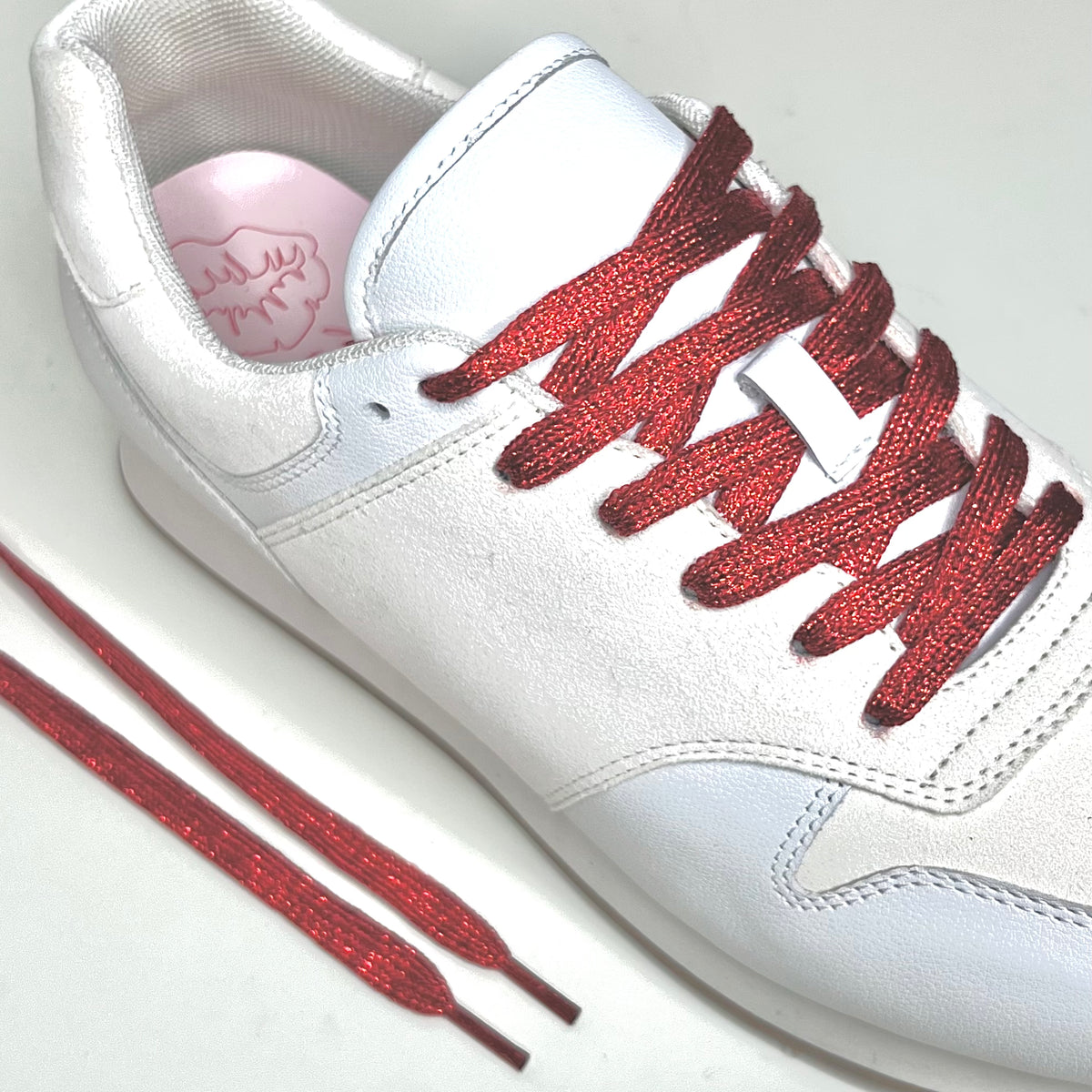 Red Glitter Laces