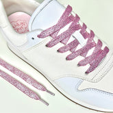 Rosa Silver Glitter Laces