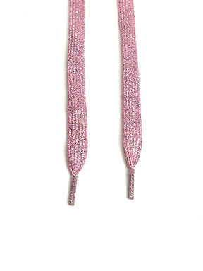 Rosa Silver Glitter Laces