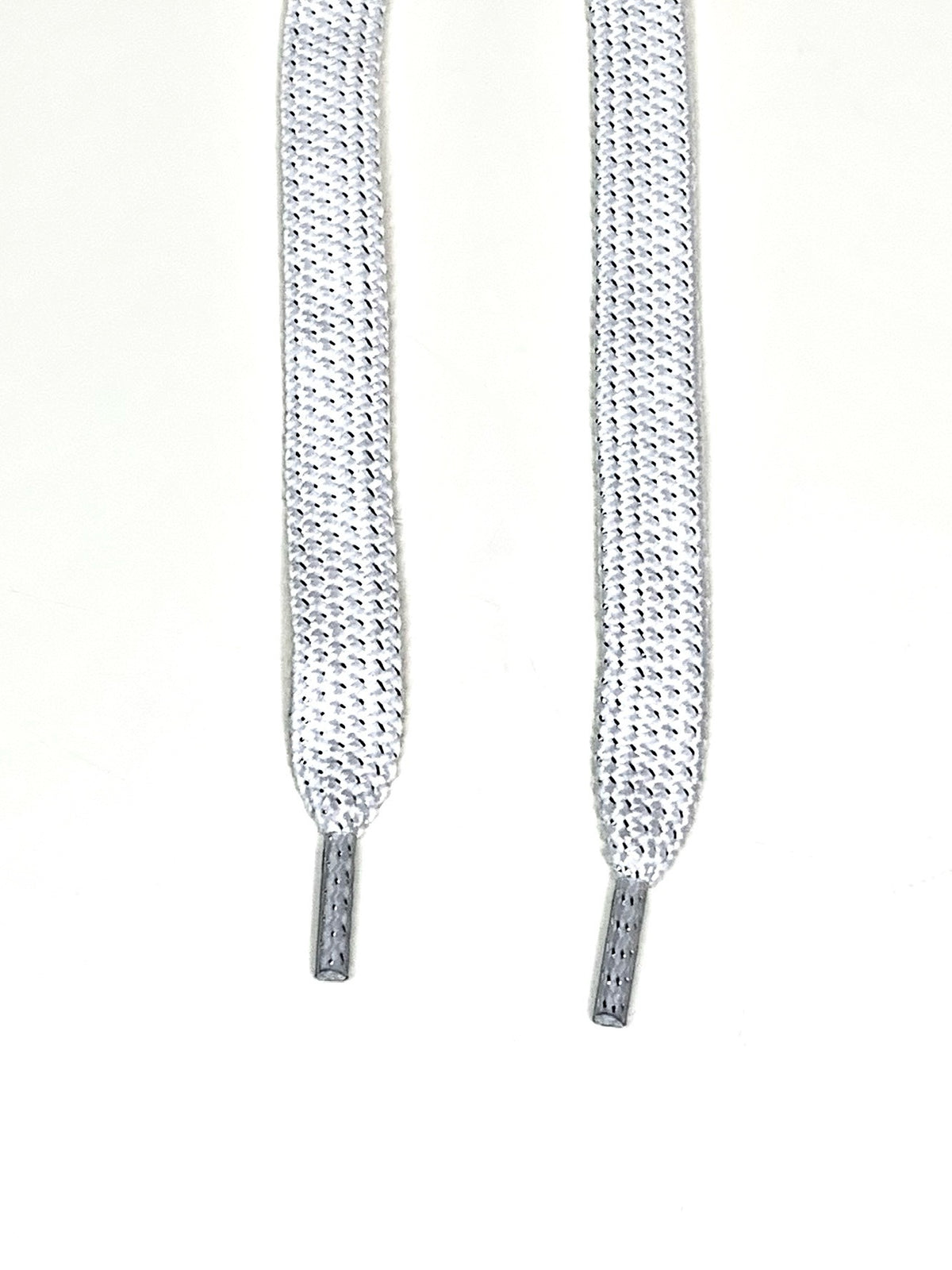 White Silver Sparkling Laces