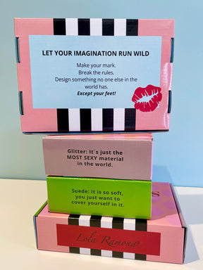 Sample Box - Mix & Match - Design your sneakers - Anywhere, Anytime..