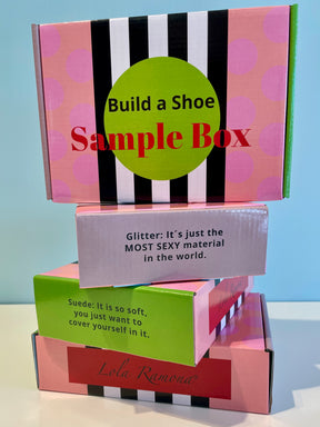 Sample Box - Mix & Match - Design your sneakers - Anywhere, Anytime..