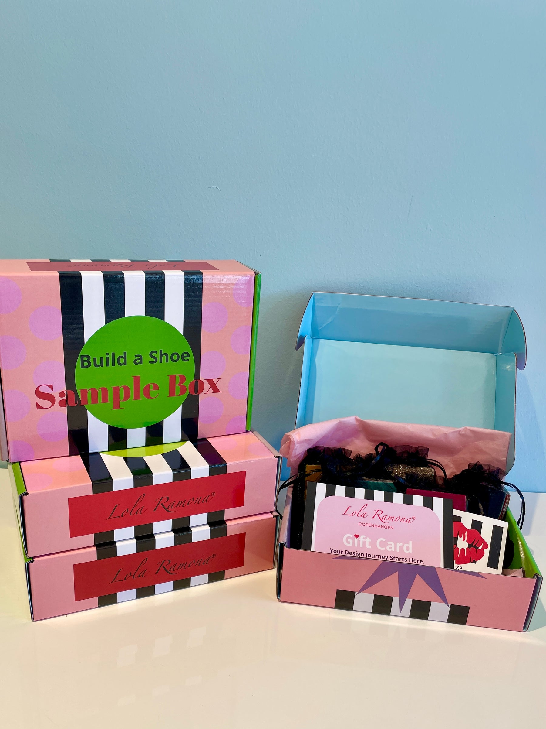 Sample Box - Mix & Match - Design your sneakers - Anywhere, Anytime..