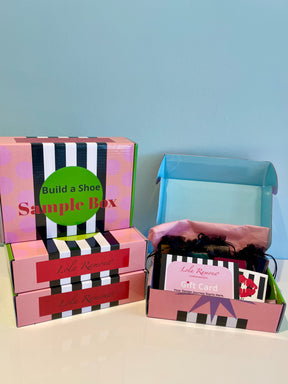 Sample Box - Mix & Match - Design your sneakers - Anywhere, Anytime..