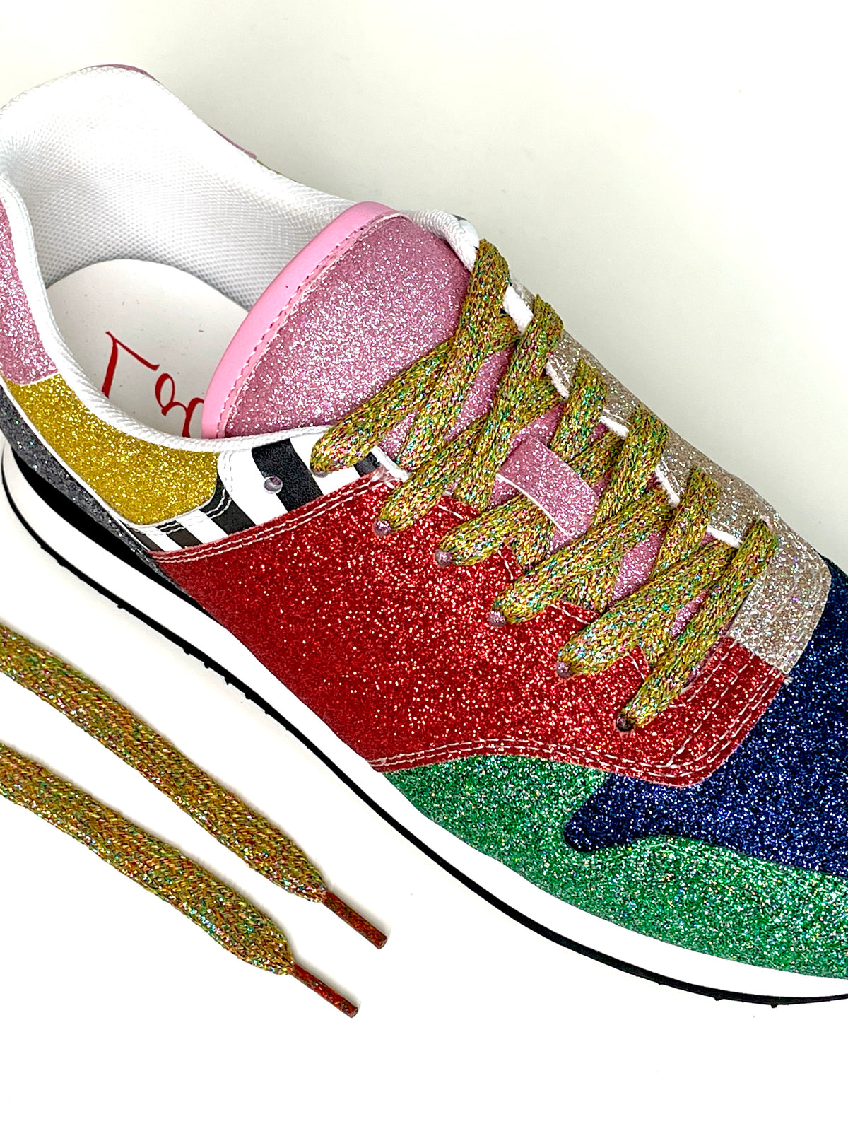 Multi Glitter Laces