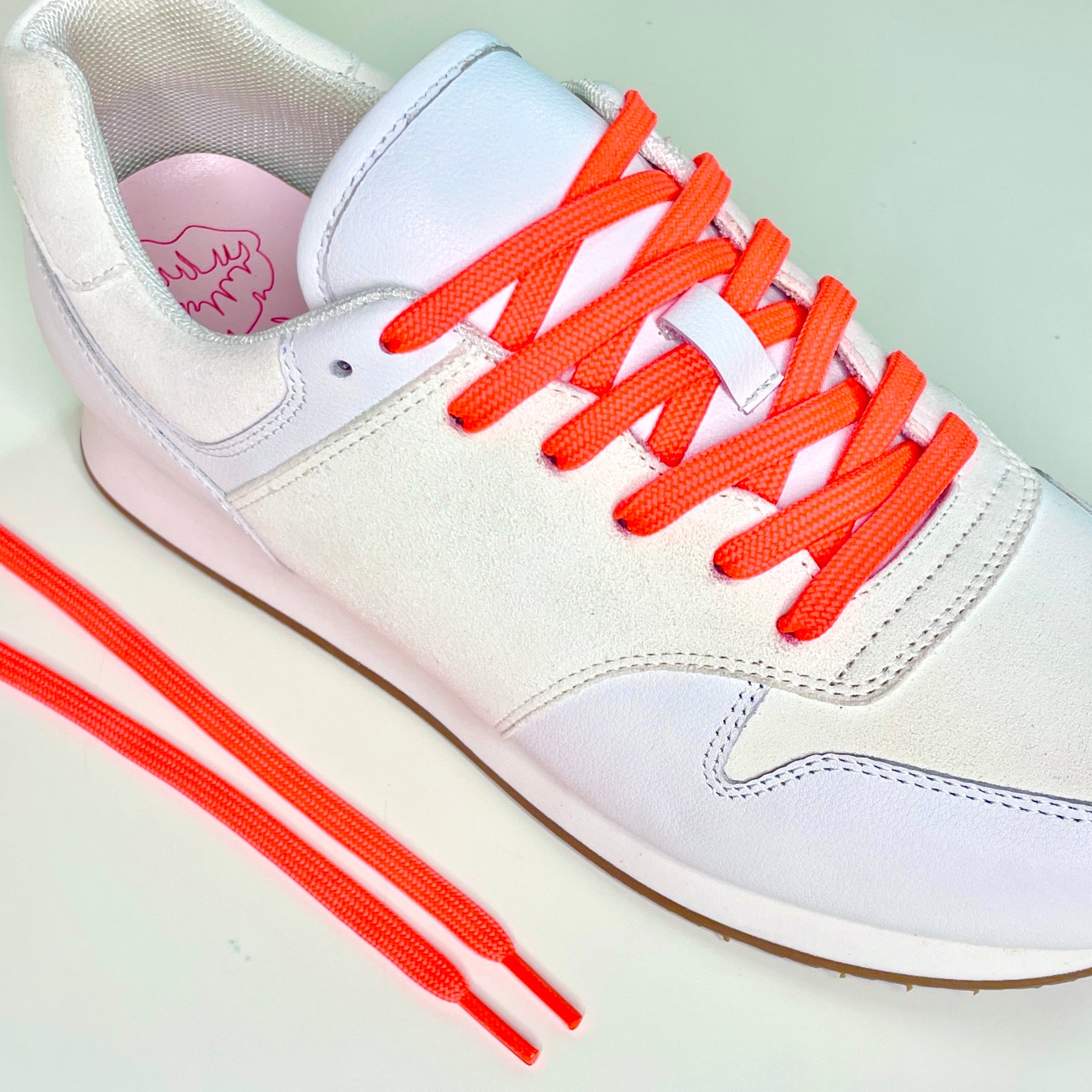 Salmon Orange Laces